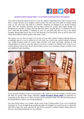 Amish Furniture Dining Tables - Great Multi-Functional Items Of Furniture.pdf