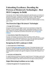 Unleashing Excellence Decoding the Prowess of Brainwork Technologies - Best SEO Company in Delhi (1).pdf