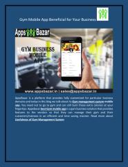 Gym Mobile App Beneficial for Your Business .pdf