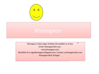 Kharegaon.pptx