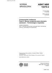 NBR 15270-2 - 2005 - Componentes Cerâmicos - Parte 2 - Blocos Cerâmicos Para Alvenaria Estrutural.pdf